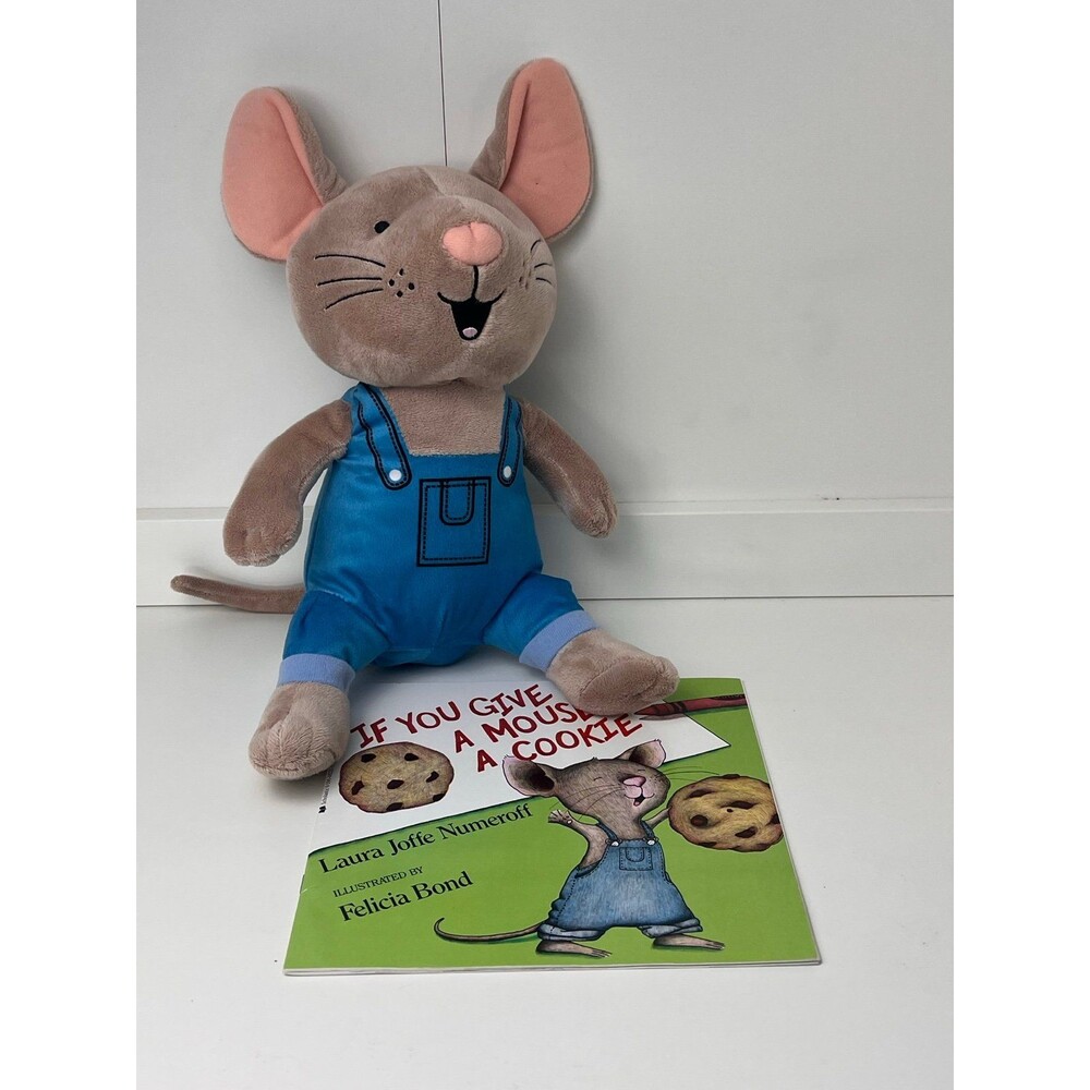 Kohl's Cares If You Give A Mouse A Cookie Laura Numeroff Plush With Book